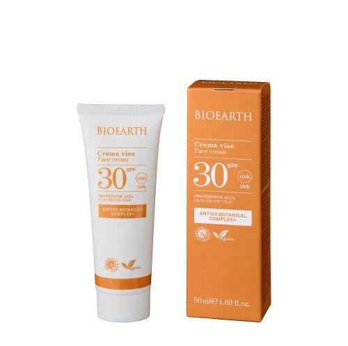 BIOEARTH KREMA ZA ZAŠTITU LICA OD SUNCA S PRIRODNIM FILTRIMA SPF 30