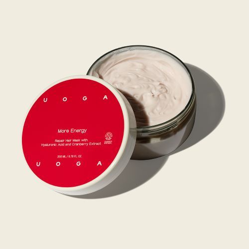 UOGA UOGA MASKA ZA KOSU S HIJALURONOM, MORINGOM, ARGANOM, I BRUSNICOM – More Energy